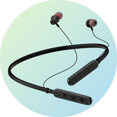 Cult BT Sports Neckband | Fast Charging | 38H Playtime | Magnetic Earbuds Bluetooth & Wired(Black, On the Ear)