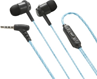 MZ M108 (Stereo Earphone) Strong Bass Stereo HD Wired(Blue, In the Ear)