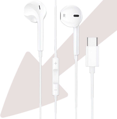BITWEAVE Dynamic Type C Handsfree with Mic for Edge 30 Neo//G73[RPR] Wired(White, On the Ear)