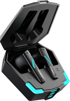 HOPPUP Predator Xo4 Gaming Earbuds with 35MS Low Latency,50H PlayTime Bluetooth(Black, True Wireless)