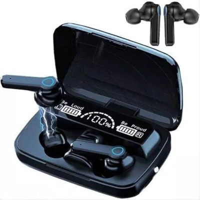 frtyu M19 TWS Bluetooth Earbuds with BT v5.1, Great Sound Bluetooth(Black, In the Ear)