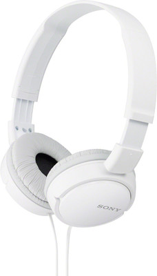 SONY ZX110A Wired without Mic(White, In the Ear)