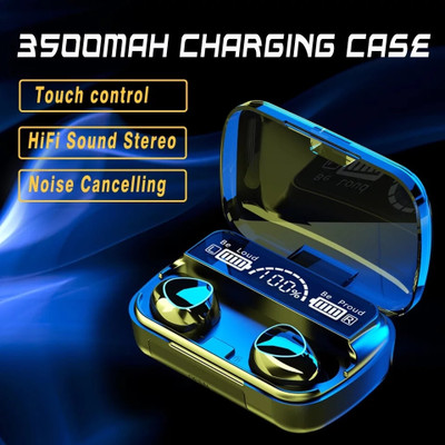 aar bee world TWS M10 earbuds Mini Portable Sports Waterproof Stereo in Ear Bluetooth(Black, In the Ear)