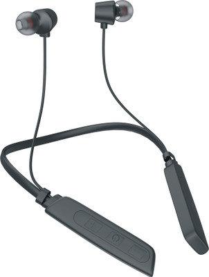 Zusix with 22 Hours Music Time, Deep BASS In-Ear Wireless Neckband Bluetooth(Black, In the Ear)