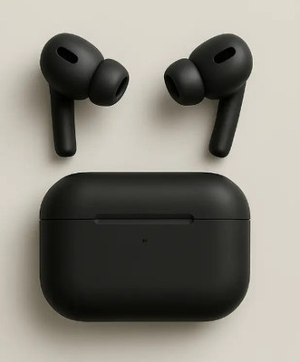 GAGANDEEP BLACK AIRPODES Anc-006 Bluetooth(Black, True Wireless)
