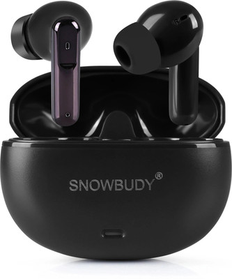 snowbudy 2024 new arrival true wireless tws waterproof earbuds bass high quality Bluetooth Gaming(Black, True Wireless)