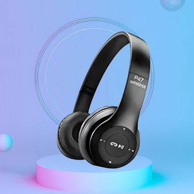 Wireless Gaming Sports Headphones Stereo With SD Card & 5-6h Battery BackupWE200 Bluetooth Headset(Multicolor, True Wireless)
