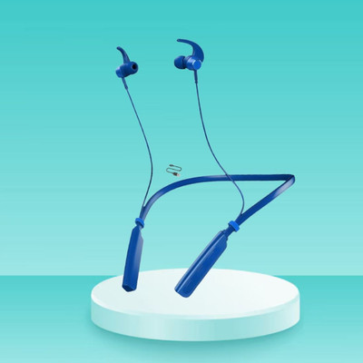 GUGGU 235Pro Bluetooth Neckband Noise-Cancelling True Wireless in-Ear & MicrophoneL217 Bluetooth(Blue, In the Ear)