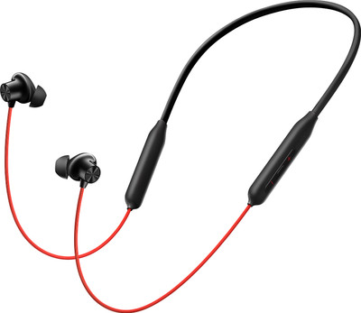 OnePlus Bullets Wireless Z3 Bluetooth without Mic(Crimson Eclipse, In the Ear)