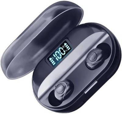 Clairbell VUK_414D_TWS T2 Wireless Earbuds Bluetooth Headset Bluetooth(Black, True Wireless)