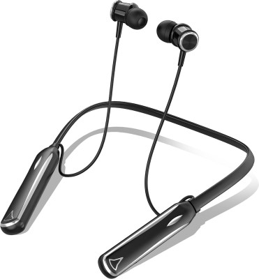 CARRON Voice Changer - 48 Hours Playtime Bluetooth Headphone Neckband Earphone (Blak21) Bluetooth Headset(Black, In the Ear)