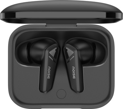 Noise Buds F1, 50H playtime, Matte finish Case, Quad Mic with ENC, In-built EQ Modes Bluetooth(Carbon Black, True Wireless)