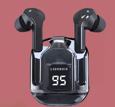 Acheron ULTRAPOD MAX TWS Earbuds with 13mm Drivers, Noise Reduction, Bluetooth 5.3 Bluetooth(Black, GlowPods-, In the Ear)