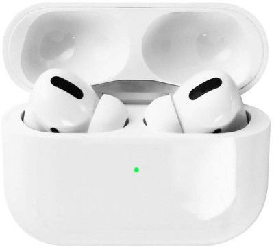 Rocktouch M19 TWS Earphone Touch Control Mirror Digital Display Wireless Bluetooth 5.31 Bluetooth(White, True Wireless)