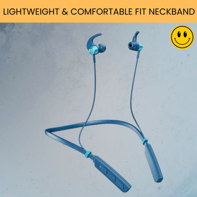 SACRO BT 235 Bluetooth Wireless Neckband With 20 Hours Playback & ASAP ChargeRO342 Bluetooth(Blue, In the Ear)