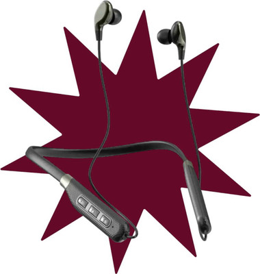 Bxeno CRAZY M-7 WITH DUAL PAIRING FEATURE |ASAP CHARGE |UPTO 3DAY[28] Bluetooth(Black, In the Ear)