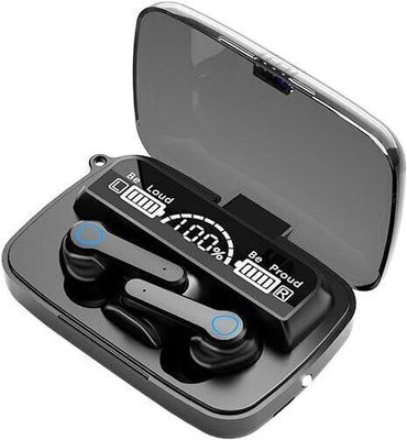 VDTECH M19 Wireless Earbuds TWS 5.1 Large Screen Bluetooth(Black, True Wireless)