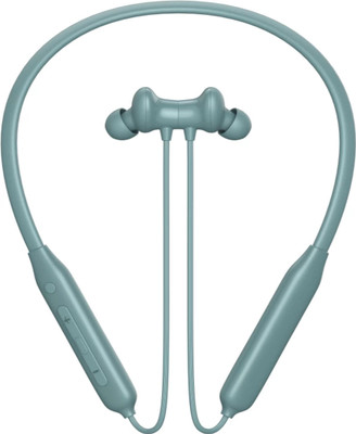 ZSIV Bluetooth Headphone - MAGNETIC POWER OFF/ON 48Hr Playtime Neckband Earphone6 Bluetooth(Green, True Wireless)