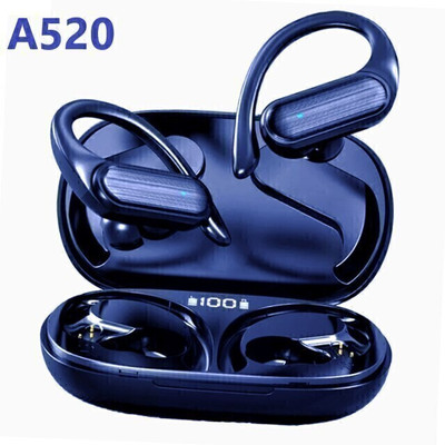 HODOPHILE Earbud A520 5.2 Earbuds with 48HRS Playtime, Headphones Bluetooth(Stone Blue, True Wireless)