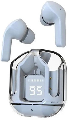 TECHMAZE NEW M10 Earbuds/TWS/BT Wireless/Buds 5.3 Earbuds Bluetooth(Blue, In the Ear)