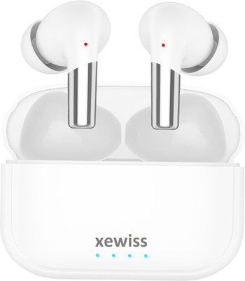 XEWISS Earbuds with Dual Mic & AI Crystal Clear Call Bluetooth Bluetooth(White, True Wireless)