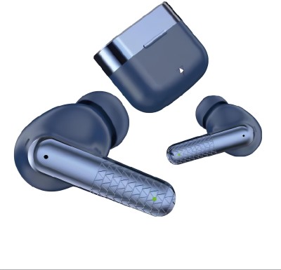 JAZX Buds 91 Pro Truly Wireless Earbuds 50hrs Playtime IPX5 & Bluetooth v5.3, TWS Bluetooth(Blue, True Wireless)