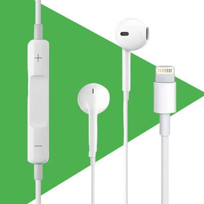 Bxeno Earphone with Lightning Connector-iPhone 11/iPhone 11 Pro/iPhone 11 Pro Max[5] Wired(White, In the Ear)