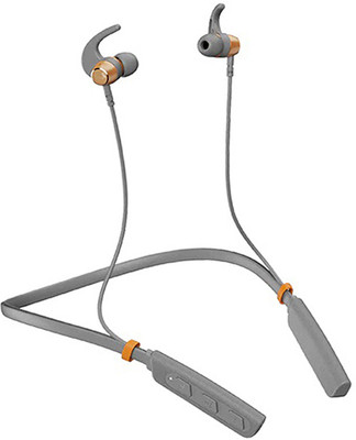 TEQIR New 2023 Boom 235V2 with ASAP Charge and upto 35 Hours Playback Bluetooth Gaming(Grey, In the Ear)