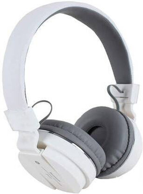 ZEPAD SH12 Wireless Headphone Bluetooth with Mic Bluetooth(white, grey, On the Ear)