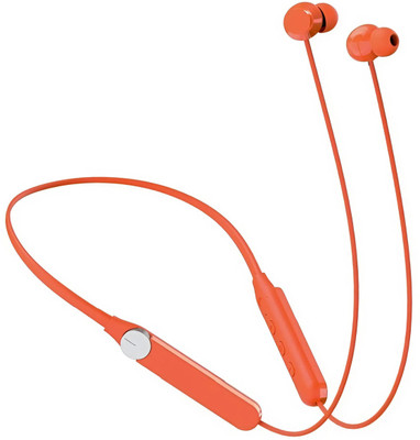 ZTNY Z-255 Z Plus Wireless Neckband with ENX Fast Charge 40HRS Battery Headphone[ZO5] Bluetooth(Orange, In the Ear)
