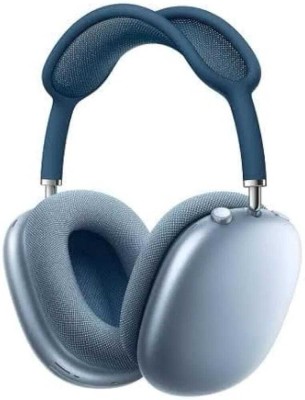 Ancestors Wireless On-Ear Bluetooth Headphones with Mic, Upto 12Hours Playtime Bluetooth Bluetooth & Wired Headset(Blue, On the Ear)