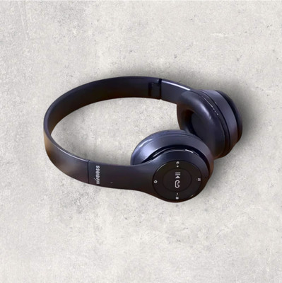 GDS Wireless Headphones with Aux Support and Multi-Point Connection_ZX Bluetooth & Wired(Black, On the Ear)