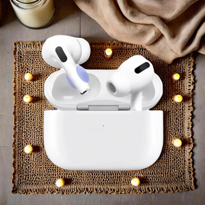 GWALBROS Earbuds Prime Smart Touch Bass & Noise Block Bluetooth(White, True Wireless)
