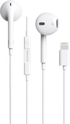 twance wired earphone with iphone connector and 1.25 Meter length Wired(White, In the Ear)