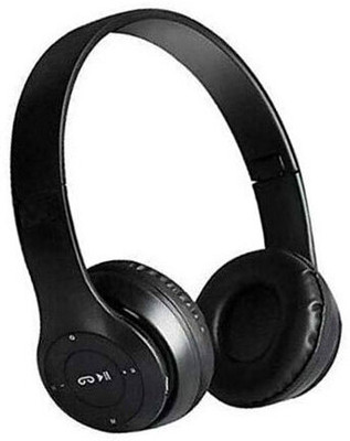 Techpunch NOISE CANCELLATION SOUND QUALITY WIRELESS HEADPHONE WITH DEEP HD BASS. Bluetooth & Wired(Black, On the Ear)