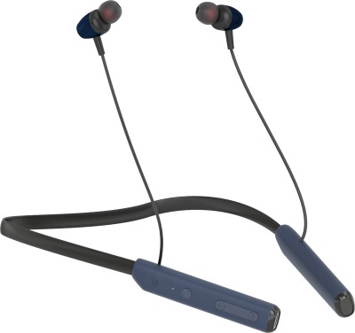 ZTNY Rocket-24Hr Long Life Battery Bluetooth Headphone Earphone Neckband Earbuds-5 Bluetooth(BLUE, Enhanced Bass, TF Card Support, Immersive LED Lights, In the Ear)