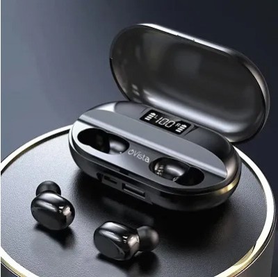 Dude New Earbuds T2 TWS With Noise Cancellation Bluetooth(Black, In the Ear)