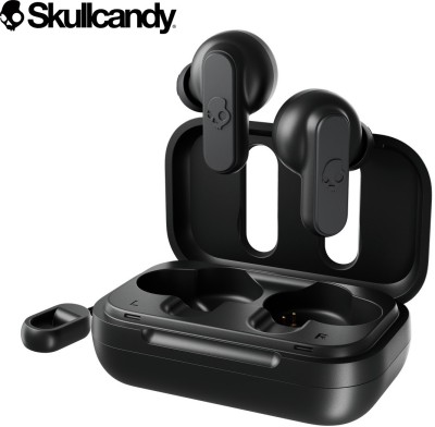 Skullcandy Dime Truly wireless in Ear Earbuds with microphone Bluetooth Headset(Black, True Wireless)