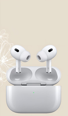 SANNO WORLD Earbuds Pro 2 (2nd generation) with Mic|Noise Canceling,25H Playback 09 (USB-C) Bluetooth(White, True Wireless)