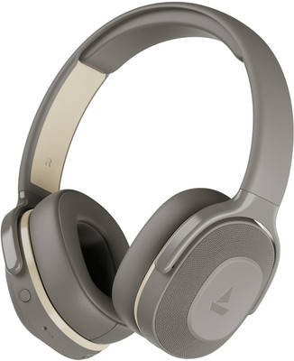 boAt Rockerz 425 w/ 25 hrs Playtime,40 mm Drivers, BEAST Mode,ENx Tech & Dual Pairing Bluetooth(Ash Grey, On the Ear)