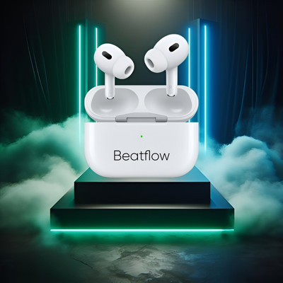 BeatFlow AirpoX Pro 2 Best premium quality -(USB-C) 66 Bluetooth(White, True Wireless)