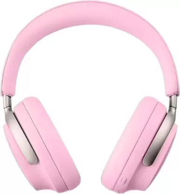 Melbon Pulse Bass Wireless Over-Ear Headphones With Bluetooth Features. Bluetooth(Pink, True Wireless)
