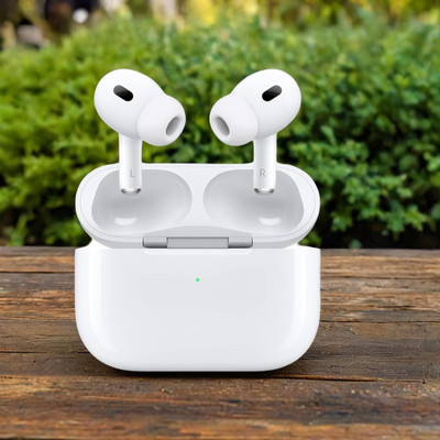 EvolveX Touch with Noise Cancellation Bluetooth(White, In the Ear)