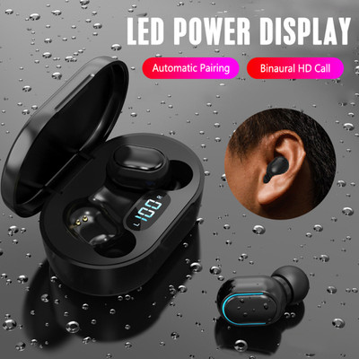 GUGGU UGE_459S_TWS T2 Wireless Earbuds Bluetooth Headset Bluetooth Headset(Black, True Wireless)