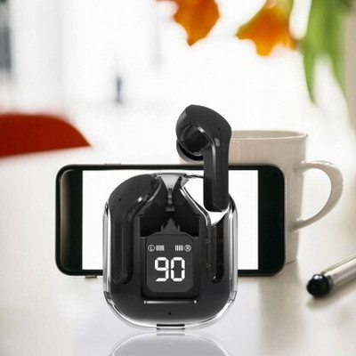 Mid Light Smart Design UltraPods Buds With Charging Case M31 Bluetooth(Black, True Wireless)