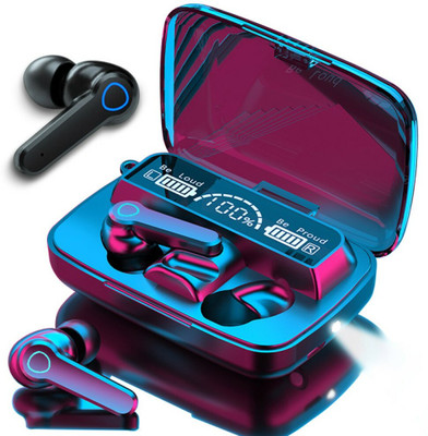 Mayank TWS 5.1 LED Digital Display Touch Earbuds Waterproof with Flashlight Bluetooth(Black, True Wireless)