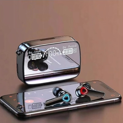 MUJIC New Edition TWS M19 Bluetooth(Black, On the Ear)