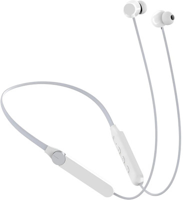 ZTNY Z-255 Z Plus Wireless Neckband with ENX Fast Charge 40HRS Battery Headphone[ZW5] Bluetooth(White, In the Ear)