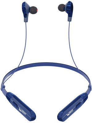 renotch Super Bass CL-50 Neckband v5.0 HD Sound 400 Hr Standby Time AI & ANC Enable Bluetooth(Blue, In the Ear)