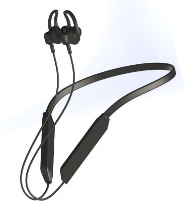 CIHROX Earphone with Extra Bass and Mic 24 Hours Playtime and v5.0 Bluetooth Headset(Black, In the Ear)